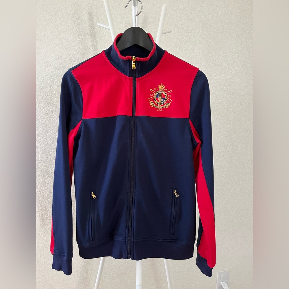 Lauren Ralph Lauren Active wear. Size M Color: Navy/Red